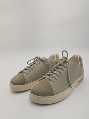 Birkenstock Bend Low Decon Gray Taupe Women’s 7 Nubuck Leather Sneakers